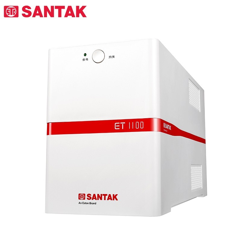 山特（SANTAK）ET1100 后备式UPS不间断电源带稳压功能电脑监控收银机备用 1100VA/600W（质保三年）
