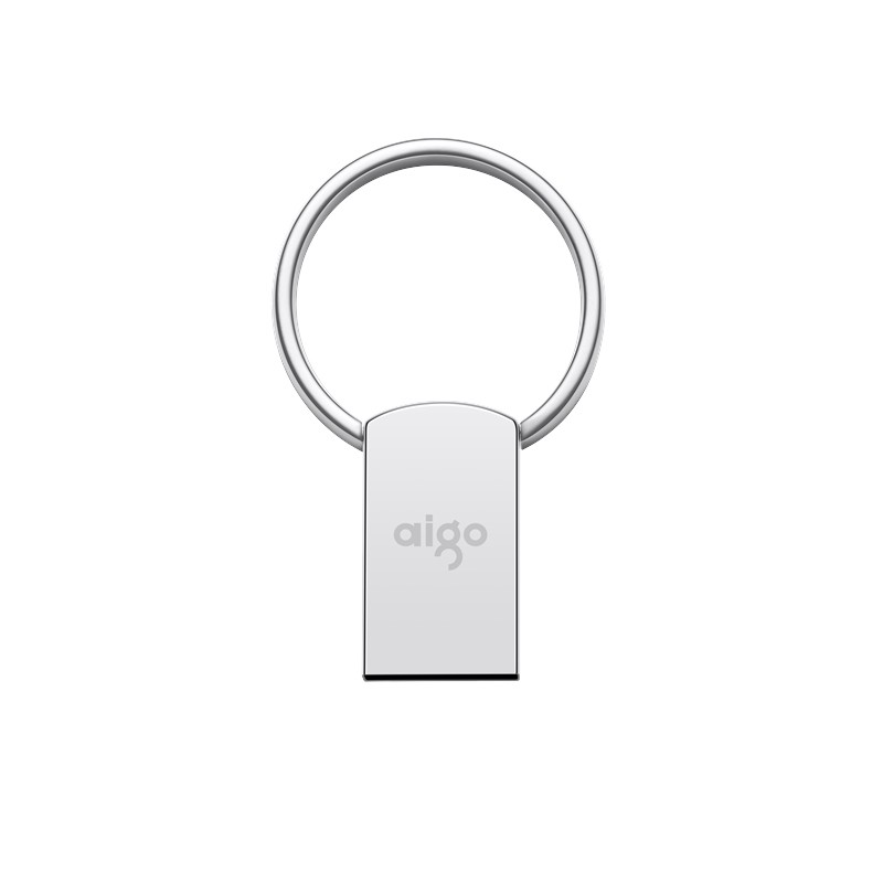 爱国者（aigo）16GB USB2.0 U盘 U269 银色 金属U盘（一年包换）