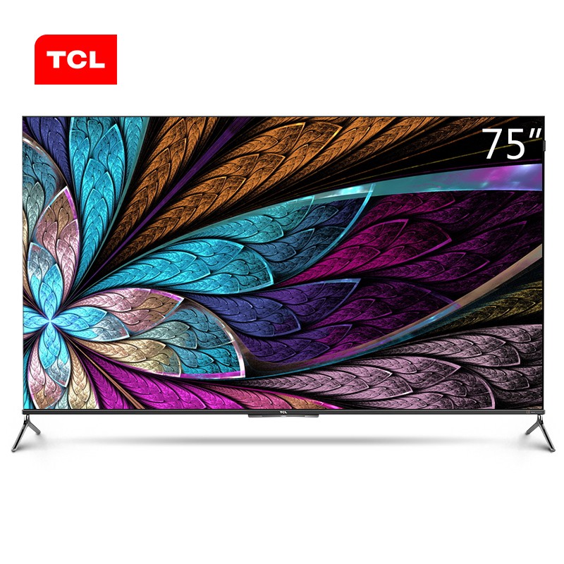TCL智屏 75C8 75英寸 157%原色量子点 3+32GB内存 安桥HIFI音响 IMAX 线下同款 液晶平板电视机