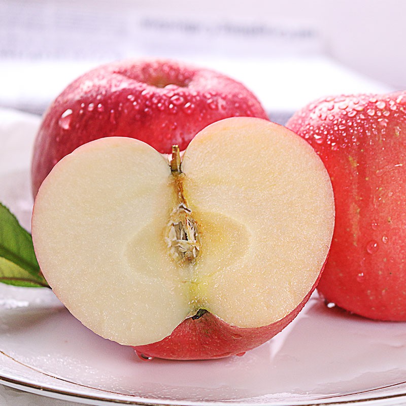 烟台红富士苹果 4个 一级铂金果 单果160-190g 简装 自营水果 中秋水果