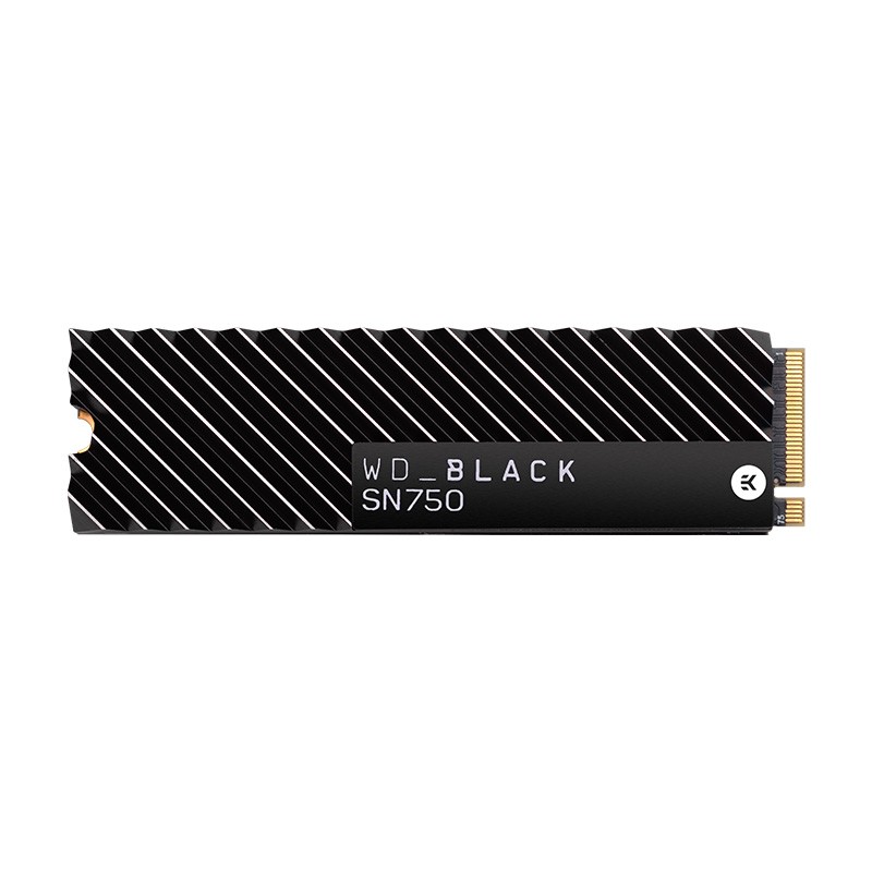 西部数据（Western Digital）500GB SSD固态硬盘 M.2接口(NVMe协议)WD_BLACK SN750游戏高性能EKWB定制散热片