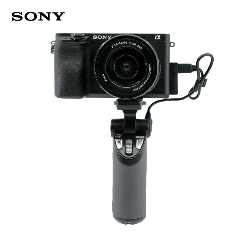 索尼（SONY）Alpha 6400+GP-VPT2BT APS-C画幅微单数码相机 蓝牙手柄套装 vlog视频 黑色(ILCE-6400/A6400)