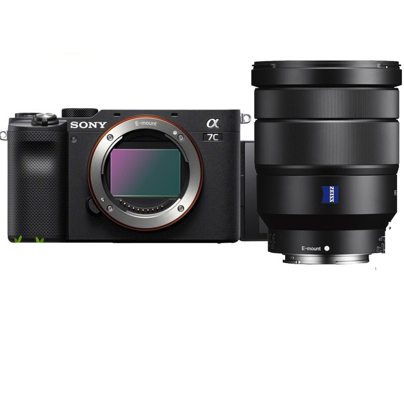 索尼（SONY）Alpha 7C/A7c/a7c全画幅微单数码相机 实时眼部对焦 FE 16-35mm F2.8 GM大师镜头 黑色 套餐一