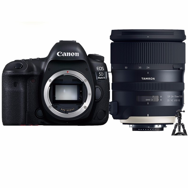 佳能（Canon） EOS 5D Mark IV/5D4全画幅单反相机 EOS 5D IV 腾龙SP 24-70mm F/2.8 G2 套餐四