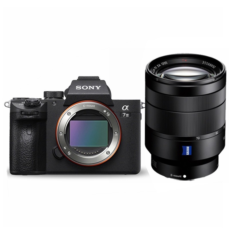 索尼（SONY）ILCE-7M3/a7M3/A73/A7 III全画幅微单数码相机 FE 24-70mm F4 ZA 蔡司镜头 官方标配（2年质保）