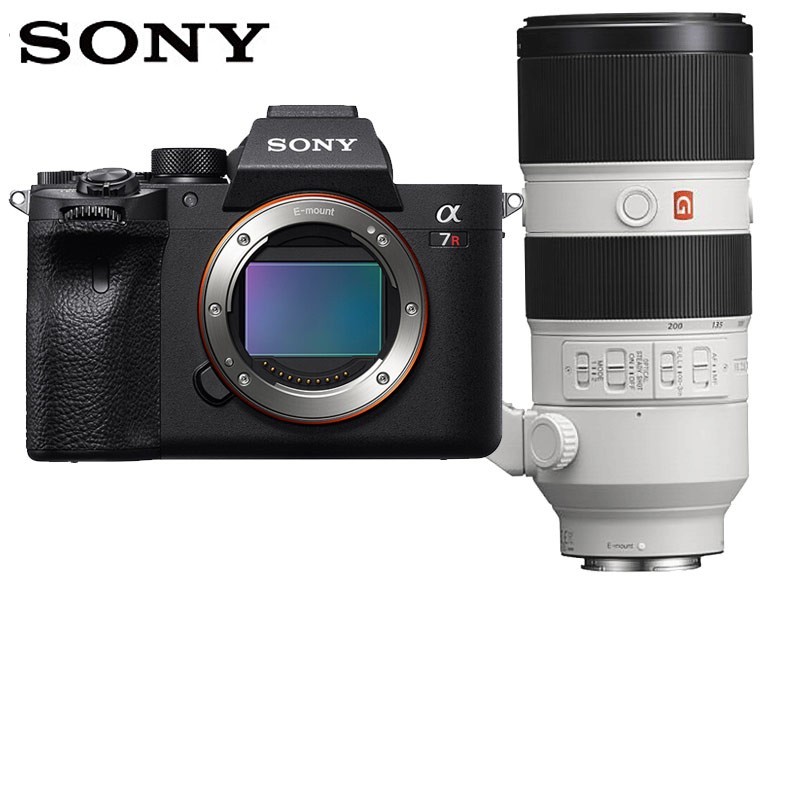 索尼（SONY）Alpha 7R IV/ILCE-7RM4/A7R4/A7R3升级全画幅微单数码相机 FE 70-200mm F2.8 GM大师镜头 套餐三