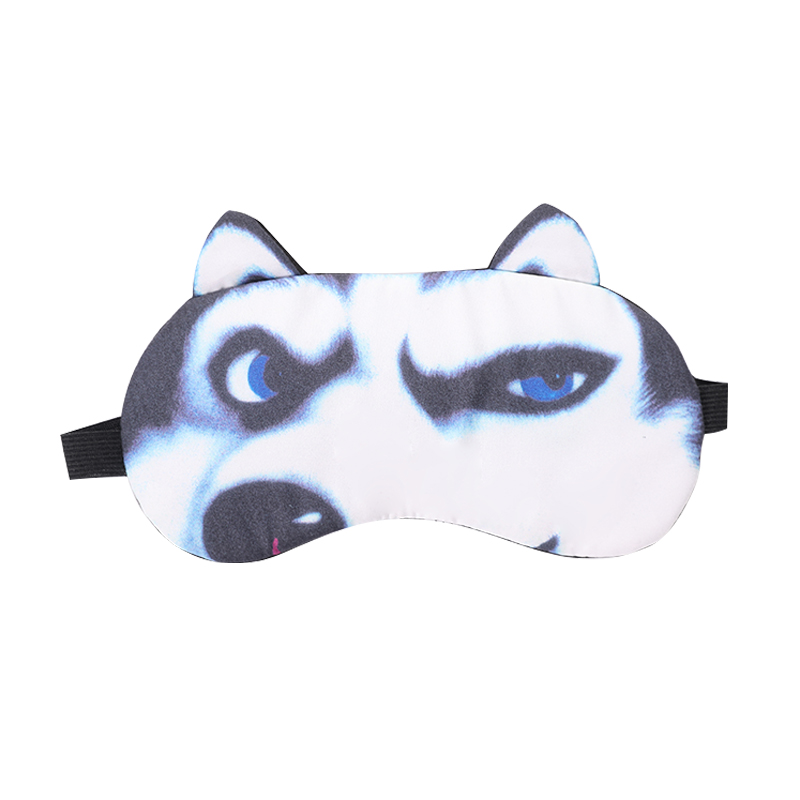 易旅Etravel 眼罩睡眠 卡通贴纸 睡眠3D眼罩遮光冰敷眼罩儿童男女冰袋旅行眼罩 逗比