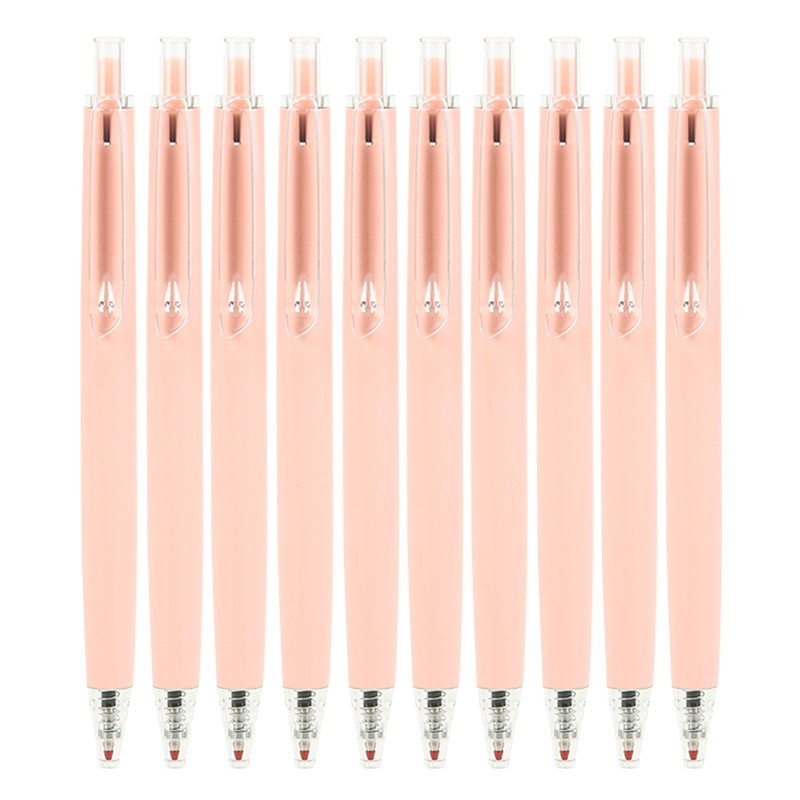 晨光（M&G）中性笔子弹头按动0.5mm樱花季学生办公签字笔水笔AGPH3709 黑色单盒装（内含10支）