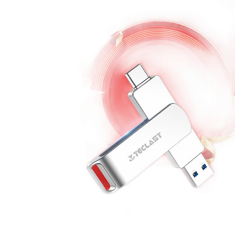 台电（TECLAST）256GB Type-C手机U盘 USB3.1高速两用OTG双接口U