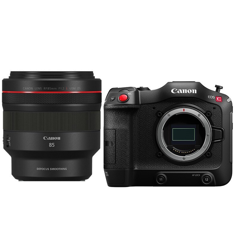 佳能（Canon）EOS C70 RF口4K电影机CINEMA EOSC70摄像机 RF 85mm F1.2 L USM镜头 官方标配三年质保