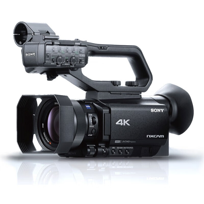 索尼（SONY）专业摄像机 婚庆/会议录制 HXR-NX80手持式4K摄录一体机 礼包版2年质保
