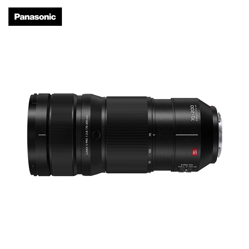 松下（Panasonic）70-200mm F2.8全画幅微单相机远摄变焦镜头 (S-E70200）L卡口 （3年质保）