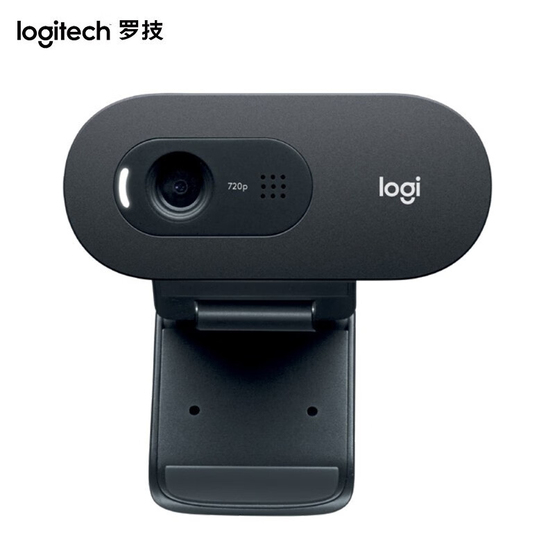 罗技（Logitech）C505e高清网络摄像头 电脑办公摄像头 视频会议网课在线远程教育摄像头（两年质保）