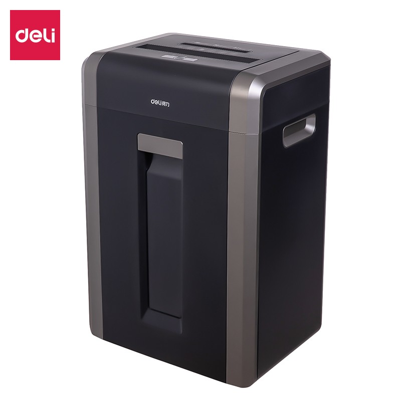 得力 4級保密專業銷毀碎紙機（單次25張 31L 持續30分鐘 可碎卡碎光盤）14403
