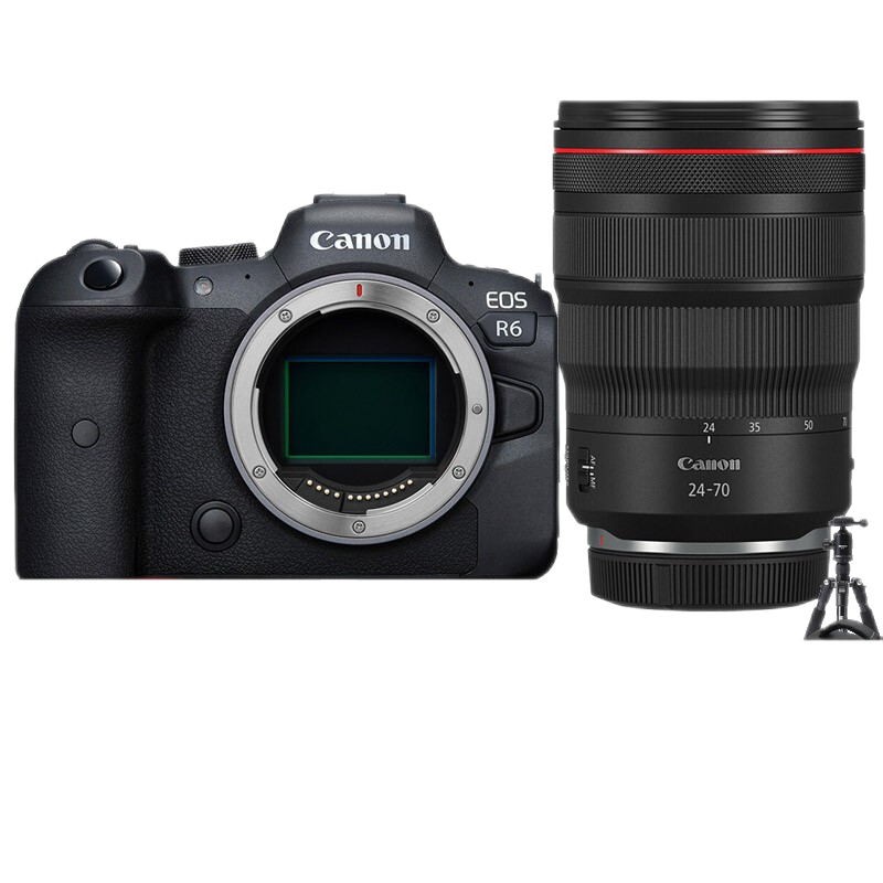 佳能（Canon）EOS R6 全画幅专微 Vlog微单相机 4K拍摄 RF24-70mm F2.8 L IS USM套装 官方标配两年质保