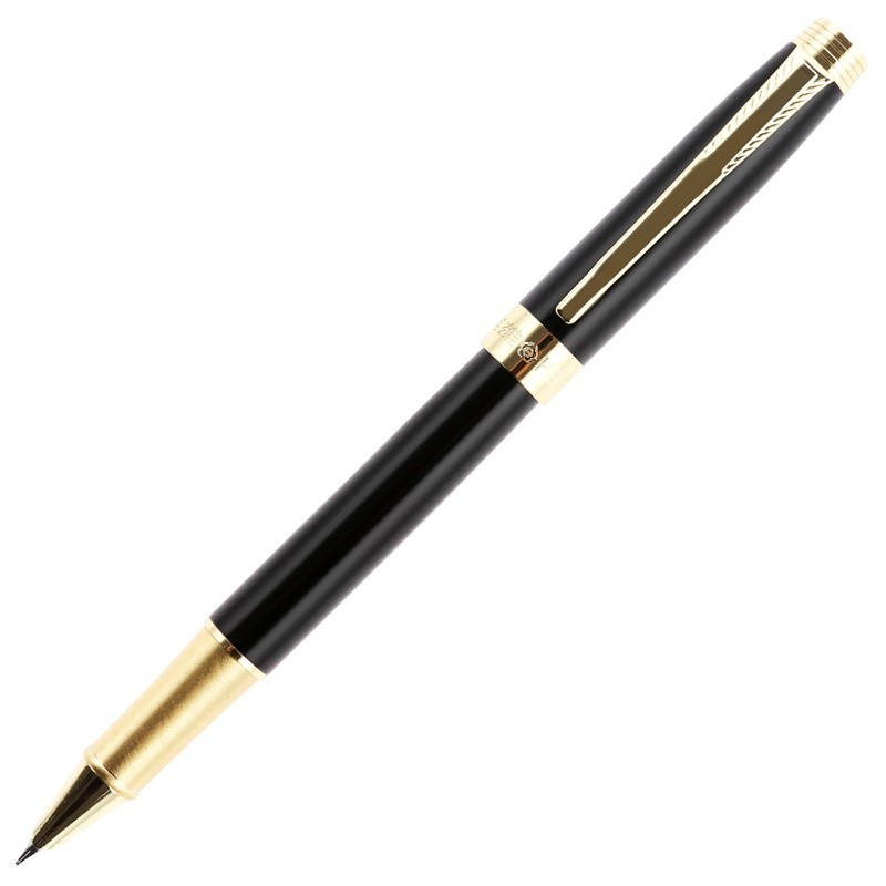 英雄（HERO）钢笔暗尖男女商务时尚办公依金钢笔个性文具墨水笔单支/礼盒套装6618 黑丽雅-单支 0.5mm