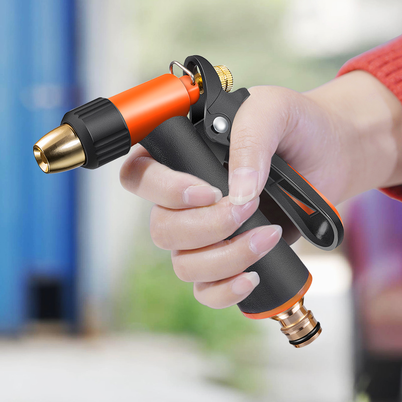 家用高压力洗车水枪 单枪 无接头 无水管