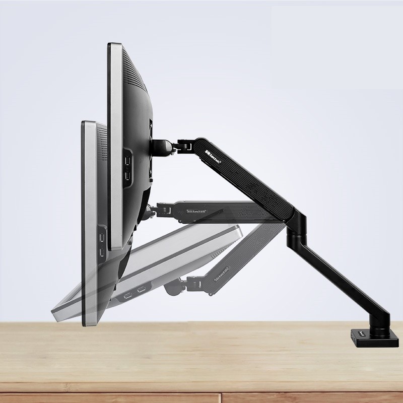 乐歌（Loctek）显示器支架 电脑显示器支架臂桌面旋转升降显示器增高架 电脑升降架17-30英寸 D6