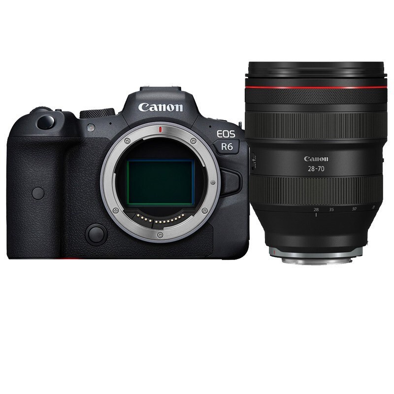 佳能（Canon）EOS R6 全画幅专微 Vlog微单相机 4K拍摄 RF 28-70mm F2 L USM镜头套装 套餐二 进阶摄影礼包