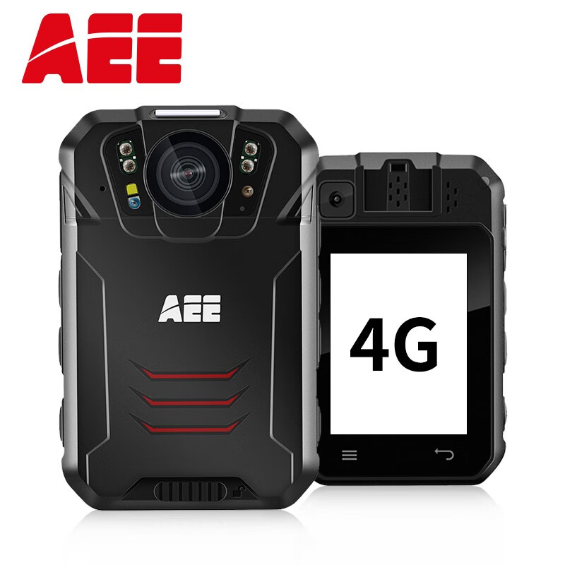 AEE DSJ-S5 4G执法记录仪264压缩 高清防爆wifi实时对讲Gps 4G执法仪