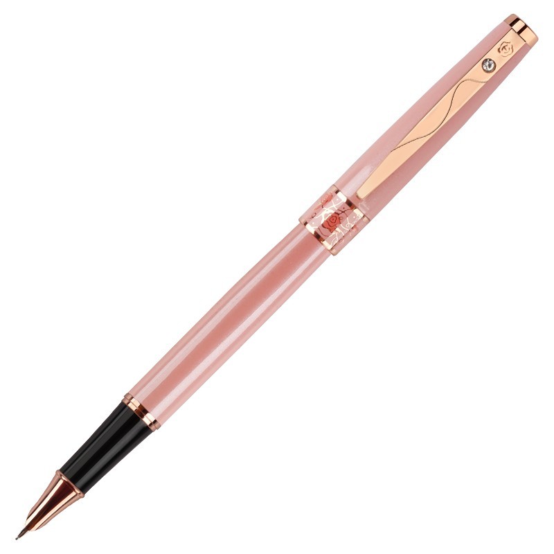 英雄（HERO）钢笔2066多彩细尖 男女款铱金钢笔练字笔墨水笔办公签字笔 粉色