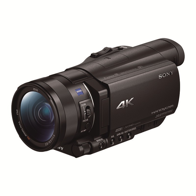 索尼（SONY）FDR-AX100E 4K高清数码摄像机 12倍光学变焦 蔡司镜头 支持WIFI/NFC传输（质保三年）