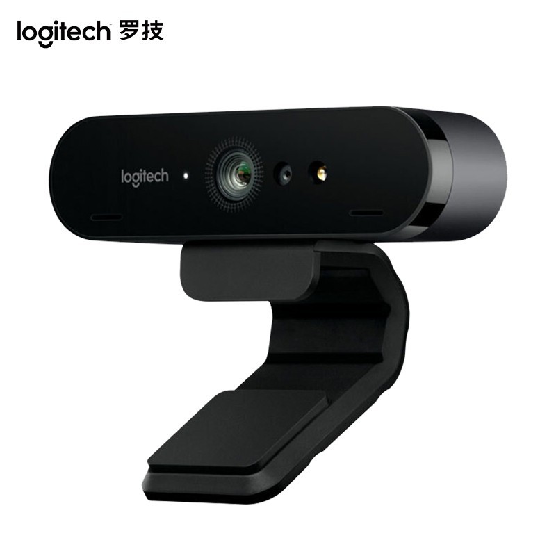 罗技（Logitech）C1000e 4K超高清商务网络摄像头 广角视频电脑笔记本摄像头 内置麦克风 黑色（两年质保）