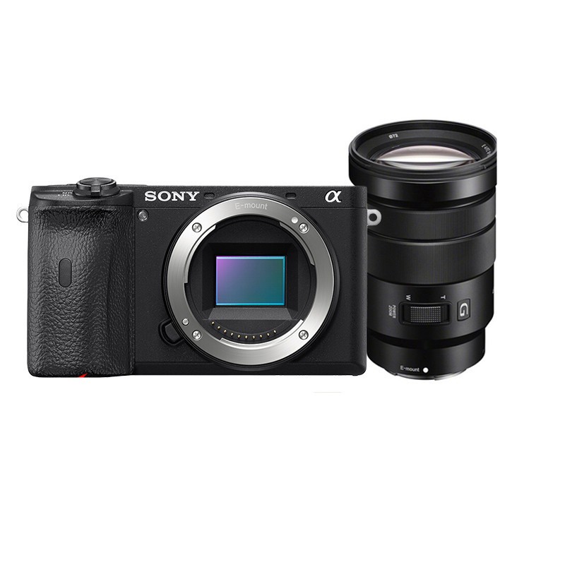 索尼（SONY）ILCE-6600/A6600 微单数码相机 vlog视频 E18-105mm F4 视频镜头套装（2年质保）