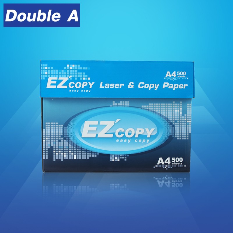 Double A 达伯埃 达伯埃旗下 EZ 70G500张A4暖色护眼打印复印纸整箱批发 原装进口 500张/包 5包一箱