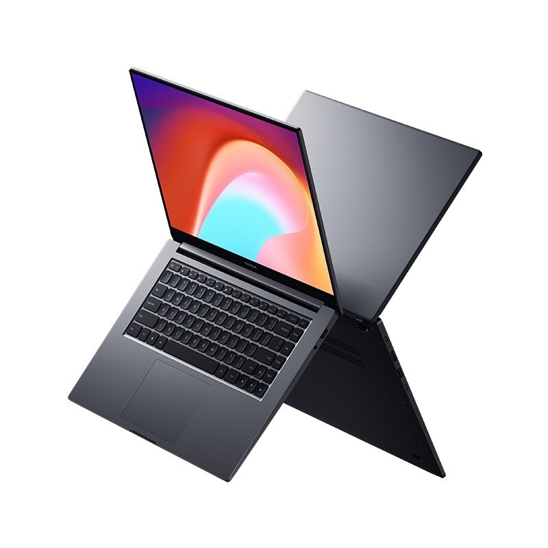 小米红米笔记本电脑RedmiBook 16 16.1英寸轻薄本超薄手提超极本灰色R5-4500U+16+512G高色域 官方标配