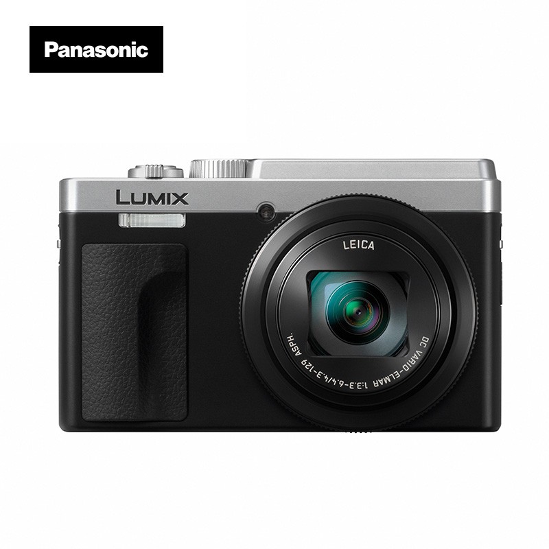 松下（Panasonic）ZS80 大变焦数码相机30倍光学变焦徕卡镜头美颜自拍 4K WIFI 银色 +64G卡（3年质保）