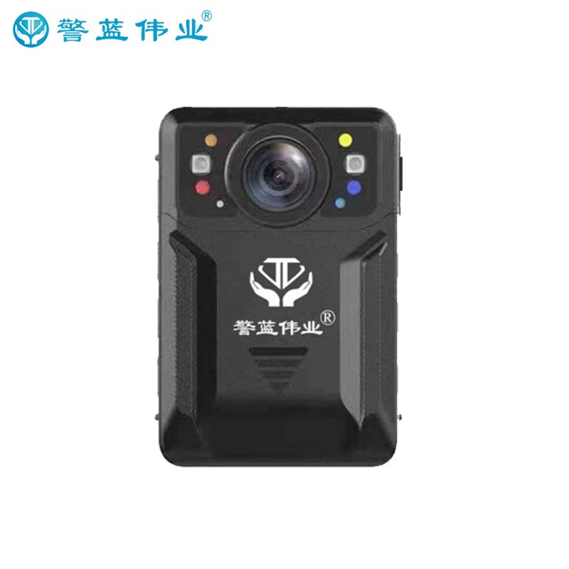 警蓝伟业执法记录仪DSJ-F1 14小时续航红蓝爆闪循环录像高清6200万像素 单警执法视音频记录仪 64G