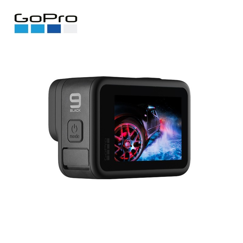 GoPro HERO9 Black 运动相机 5K户外摩托骑行水下防水记录防抖 照相机 Vlog数码运动摄像机+128G内存卡