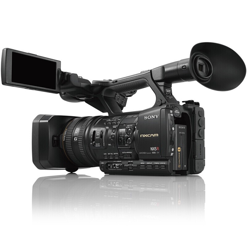 索尼（SONY）专业摄像机 婚庆/会议录制 HXR-NX5R高清手持摄录一体机 礼包版2年质保