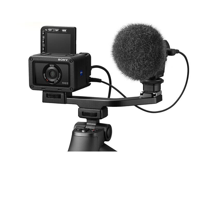 索尼（SONY）DSC-RX0 II/RX0二代 迷你黑卡数码相机 Vlog相机 RX0二代+SGR1手柄+XYST1M麦克风（2年质保）