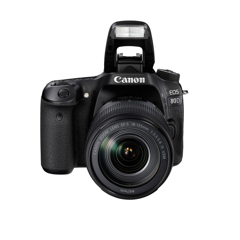 佳能（Canon） EOS 80D 数码单反相机 EF-S18-135mm IS USM镜头套装 套餐三
