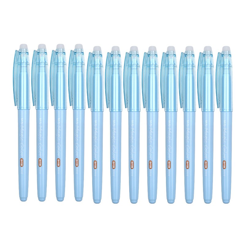 晨光（M&G）热可擦荧光笔ALP27203蓝单头（12支装）
