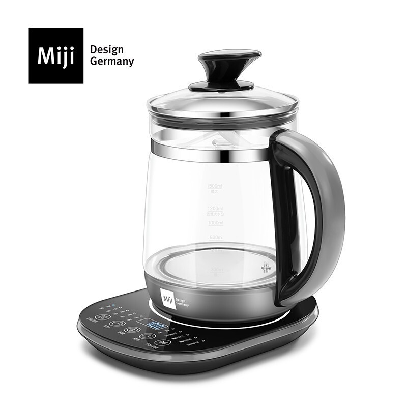 米技（miji）HP-05烧水壶电热水壶玻璃养生壶家用电水壶煮茶壶 HP-05