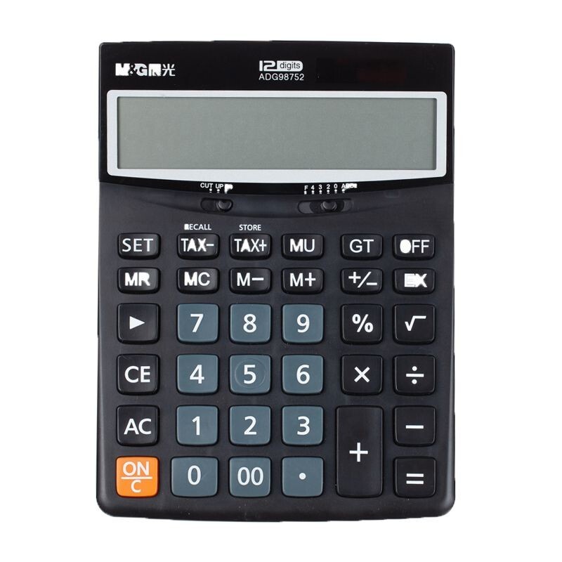 晨光（M&G）经济款桌面型计算器办公通用计算器（小）ADG98750