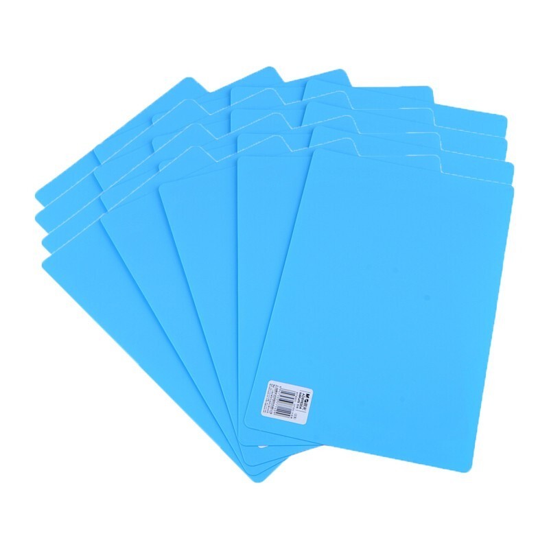 晨光（M&G）ADB98304A4书写垫板 塑料复写板办公学习用198*298mm 蓝色 一包，20个装