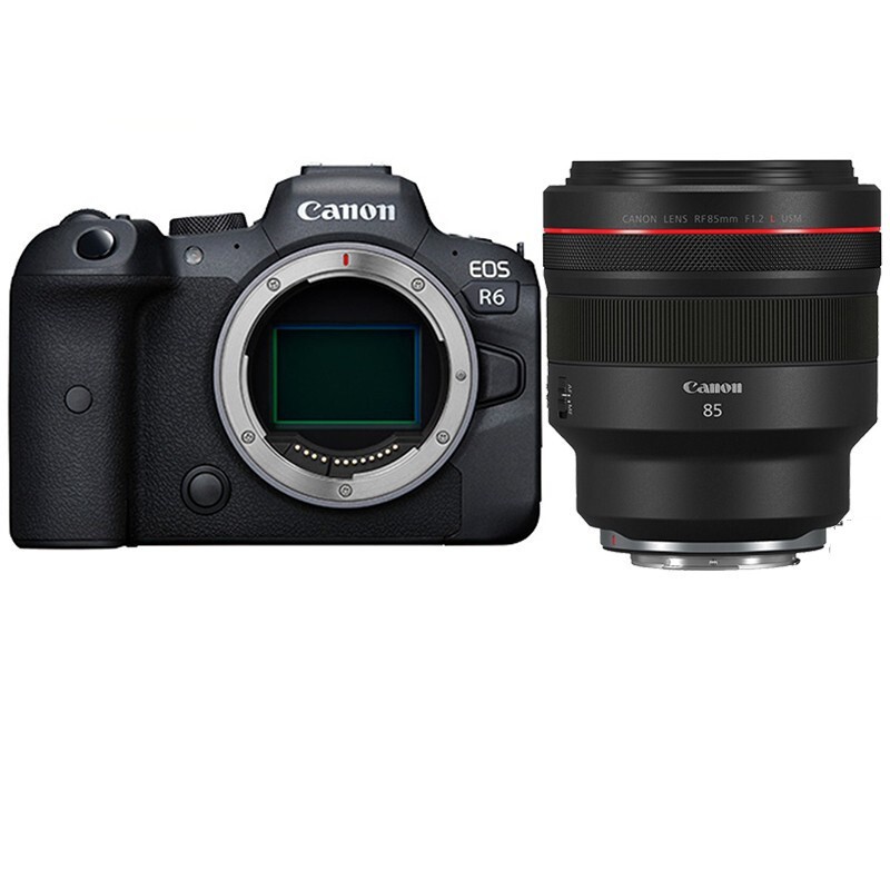 佳能（Canon）EOS R6 全画幅专微 Vlog微单相机 4K拍摄 RF 85mm F1.2 L USM镜头套装 套餐三 专业摄影礼包