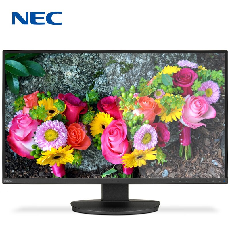 NEC EA271U 27英寸 16:9宽屏 IPS面板 4K 商务办公 绘图设计 金融理财专业液晶桌面显示器