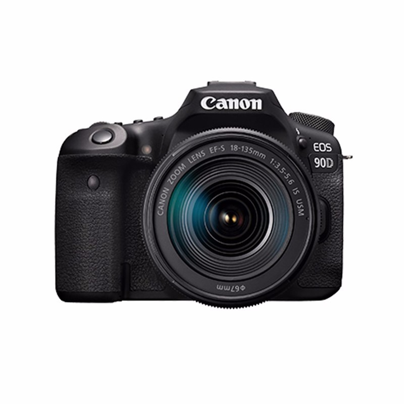 佳能（Canon）EOS 90D Vlog中端数码单反相机 4K拍摄 EF-S 18-135mm IS USM套机 套餐四