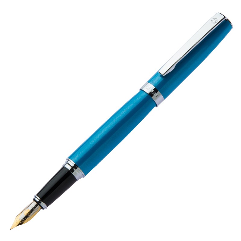 英雄（HERO）钢笔382 淡蓝 商务办公铱金钢笔签字笔 明尖 限量纪念款