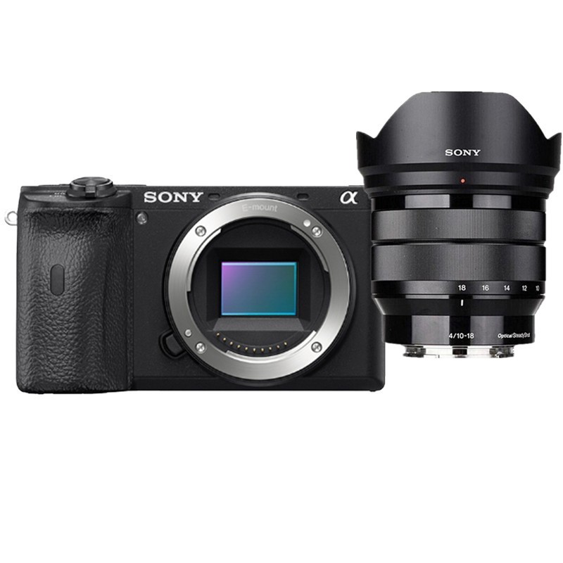 索尼（SONY）ILCE-6600/A6600 微单数码相机 vlog视频 FE55mm F1.8 蔡司人像定焦套装（2年质保）