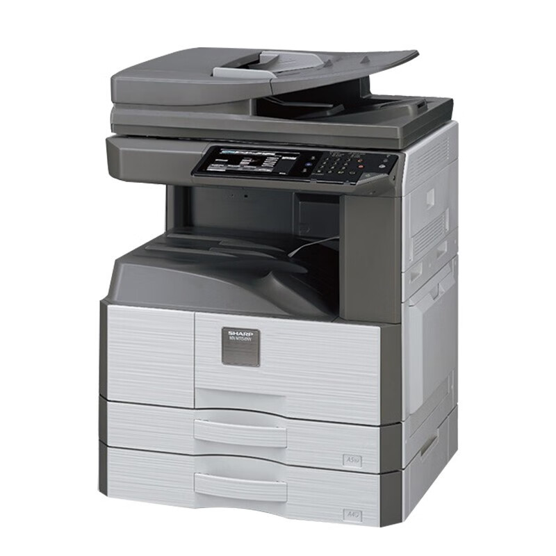 夏普(SHARP)黑白激光打印机复印机扫描多功能一体机商用复合机 MX-M3558NV标配