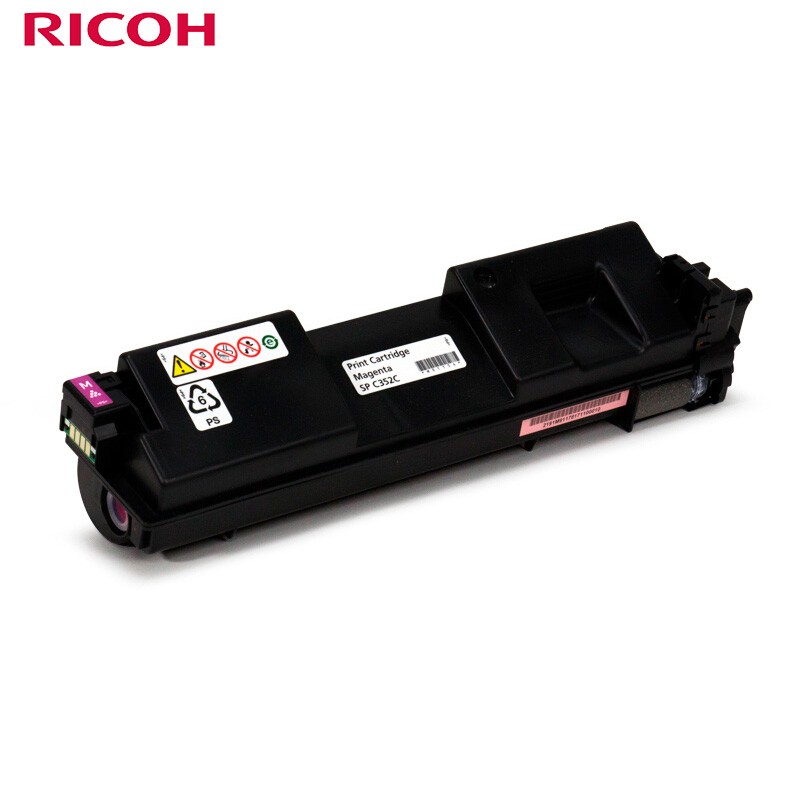 理光 SP C352C 品红原装墨粉盒 适用SP C352DN打印机（约9000页）