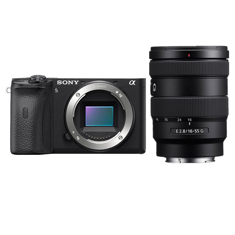 索尼（SONY）ILCE-6600/A6600 微单数码相机 vlog视频 E 16-55mm F2.8 G 标准变焦套装（2年质保）