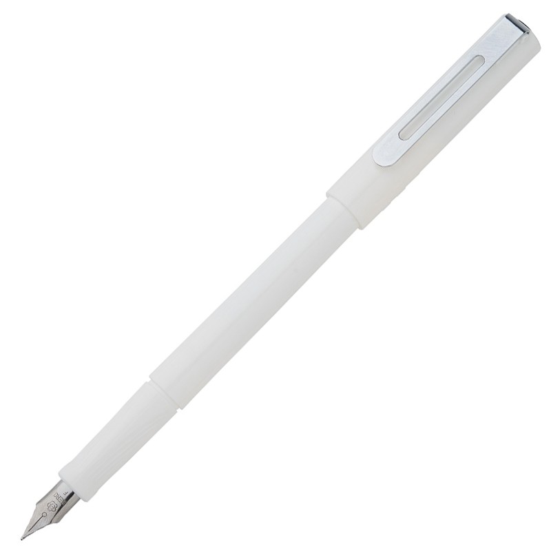 英雄（HERO）白色铱金钢笔学生练字墨水笔 1203