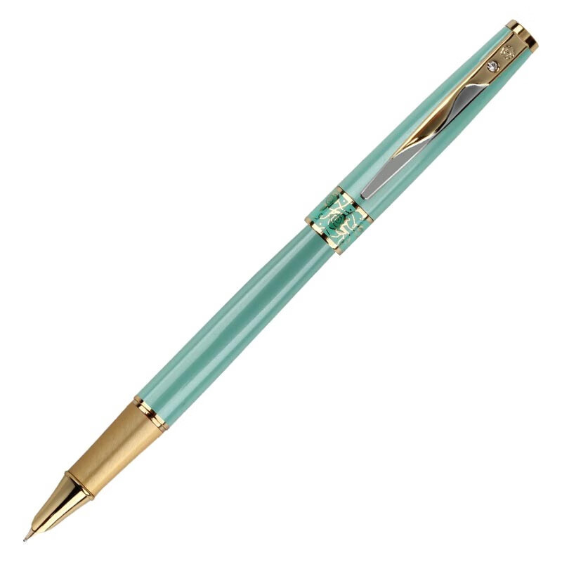 英雄（HERO）钢笔绿色（10K）金尖钢笔墨水笔金笔暗尖 1113A